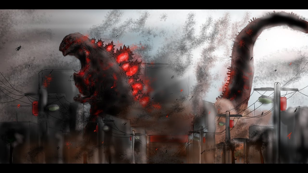Speedpaint 2. Shin Godzilla