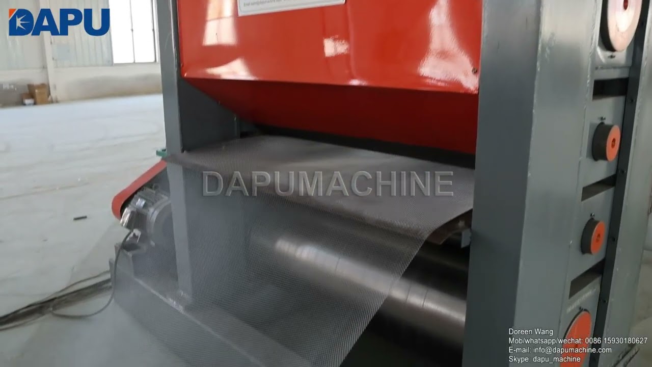 Expanded metal mesh production line with decoiler, punching, flattening, slitting and recoiler