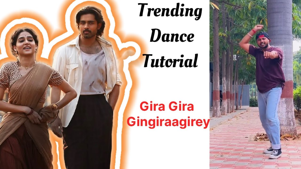 Gira Gira Gingiraagirey Dance Tutorial | Champion | Step by Step Choreography | Mirrored View