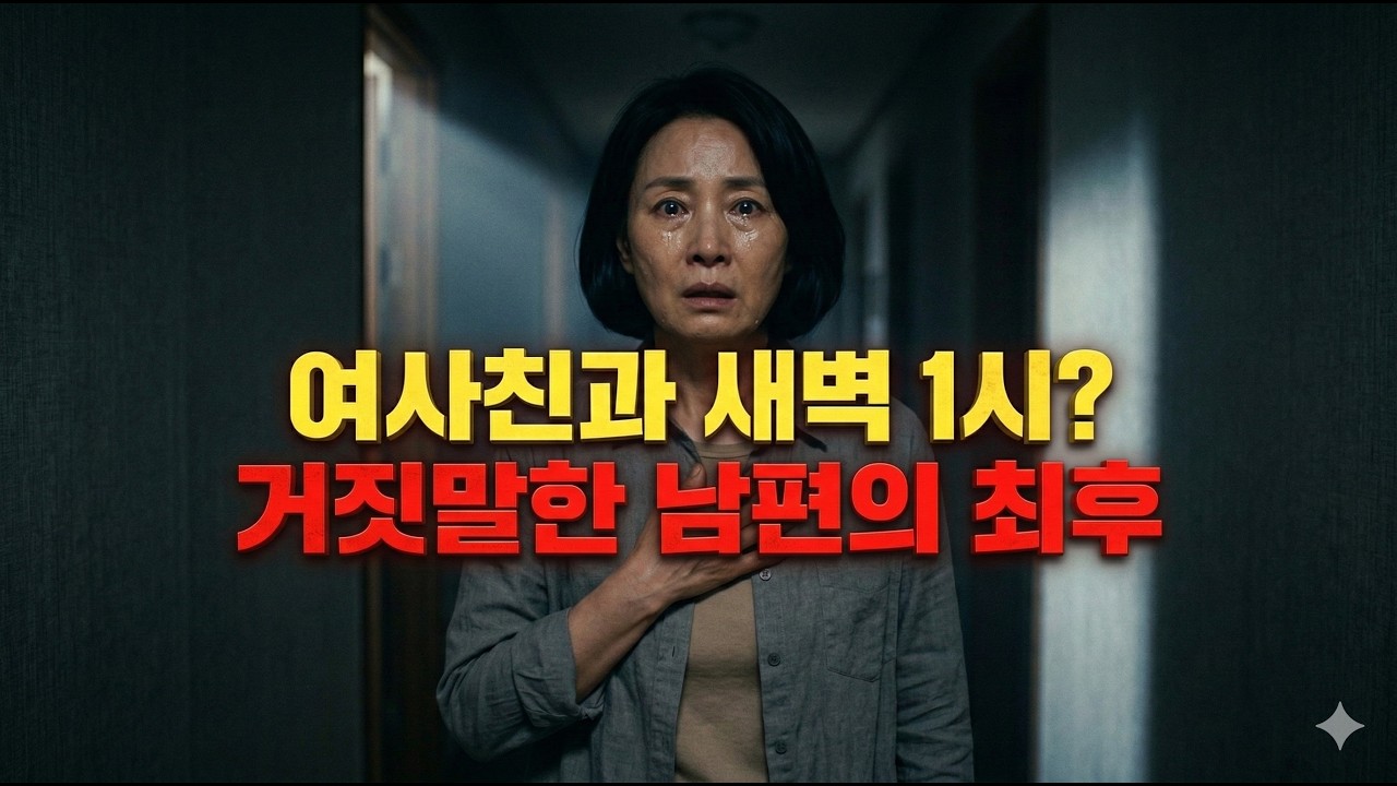 여사친과 새벽 1시? 거짓말한 남편의 최후     #부부갈등 #사이다사연 #동창회거짓말 #인생지혜 #가족화해
