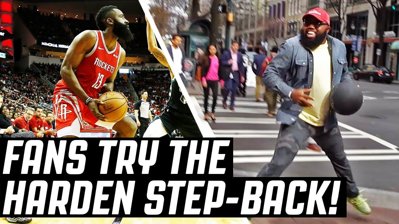 REGULAR PEOPLE TRY THE JAMES HARDEN STEP-BACK