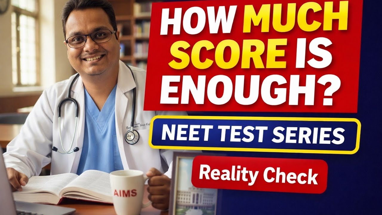How Much Score Is Enough in NEET Test Series? | Reality Check