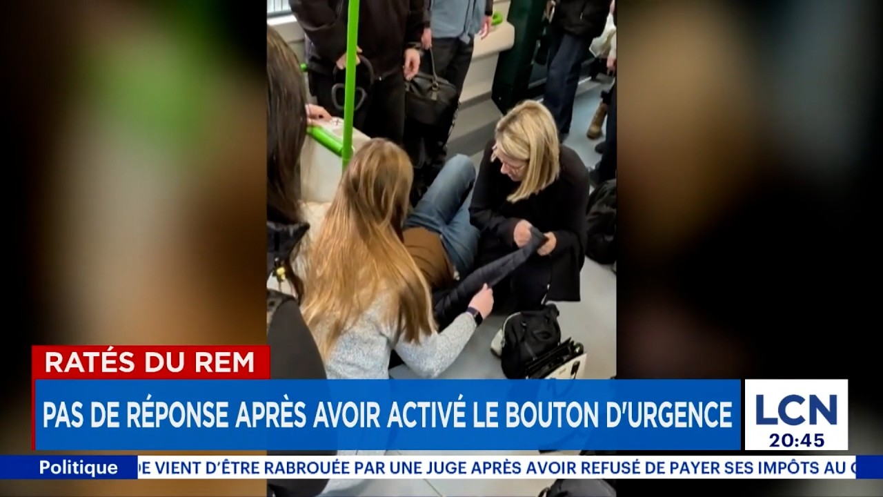 Une femme enceinte s&rsquo;&eacute;vanouit dans le REM&hellip; et le bouton d&rsquo;urgence ne fonctionne pas
