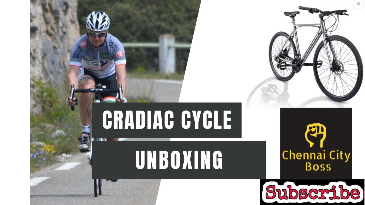 CRADIAC MACHINE LITE 700C T Hybrid Cycle/City Bike / Unboxing Video