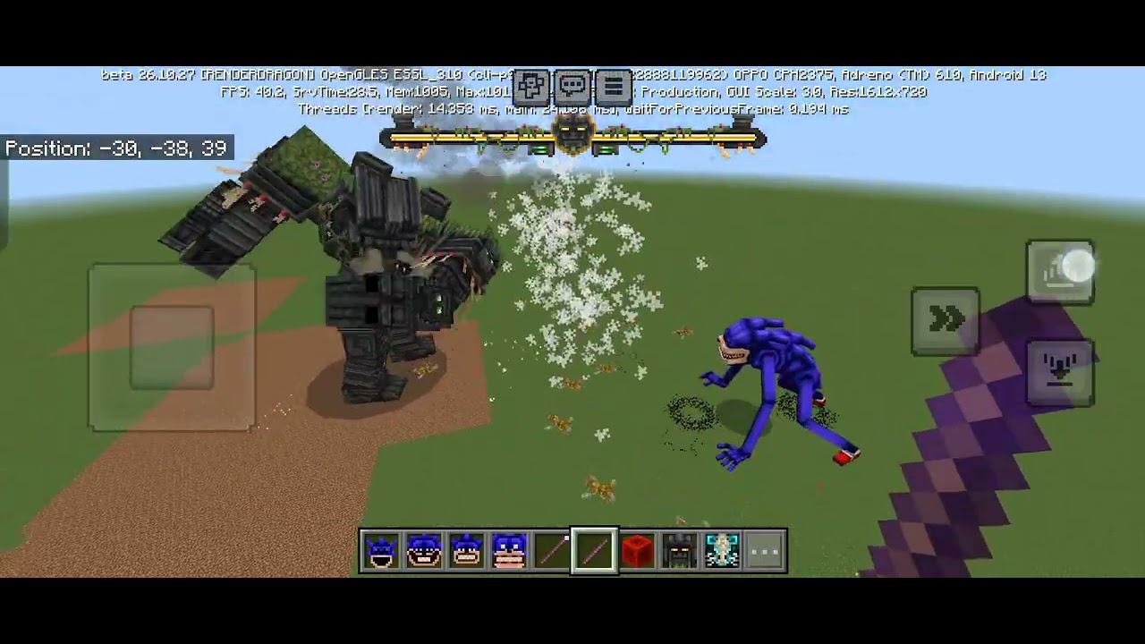 Shin Sonic vs Revamp Kaiju Craft In Minecraft Bedrock MobBattles