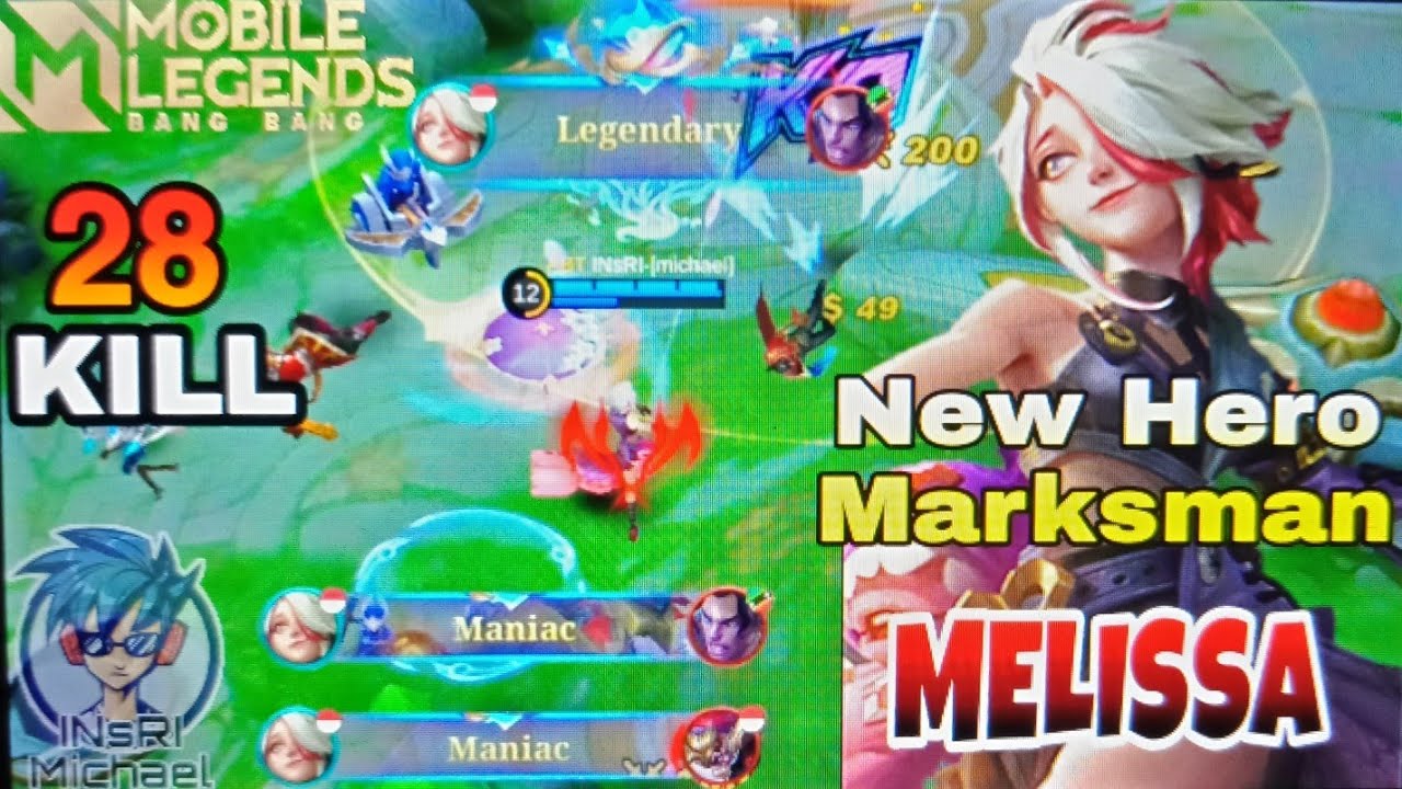 Review Hero Baru Melissa || Malah Ketemu Team Troll || Mobile Legends