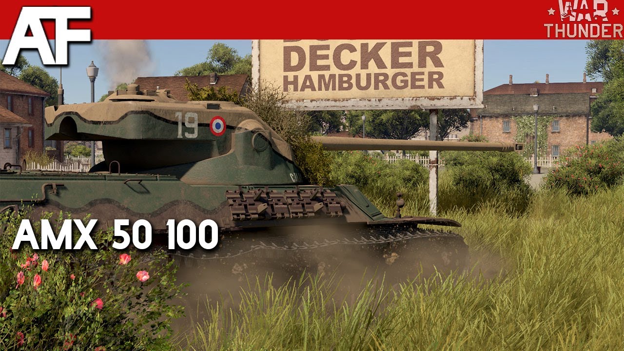 War Thunder - AMX 50/100 | Gameplay Tanky CZ/SK