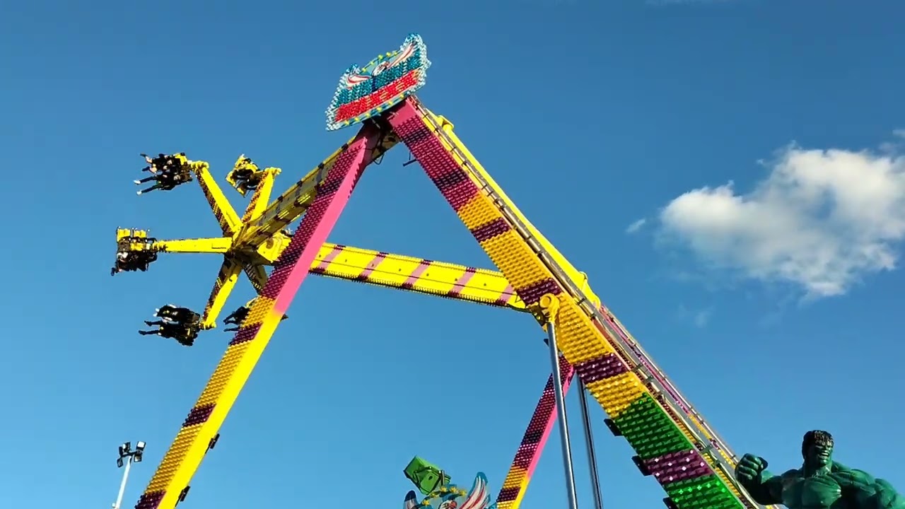 ( manège air one maxx / fête foraine de st Quentin 2022 )