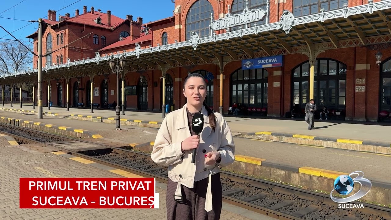 Primul tren privat Suceava – București
