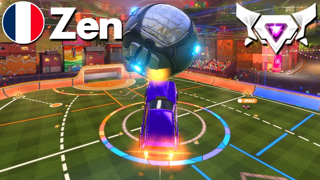ZEN RIDICULOUS Rocket League Gameplay (SSL 2v2)
