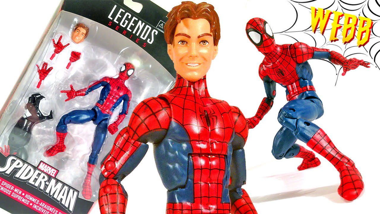 MARVEL LEGENDS Peter Parker ULTIMATE SPIDER-MAN Action Figure Review