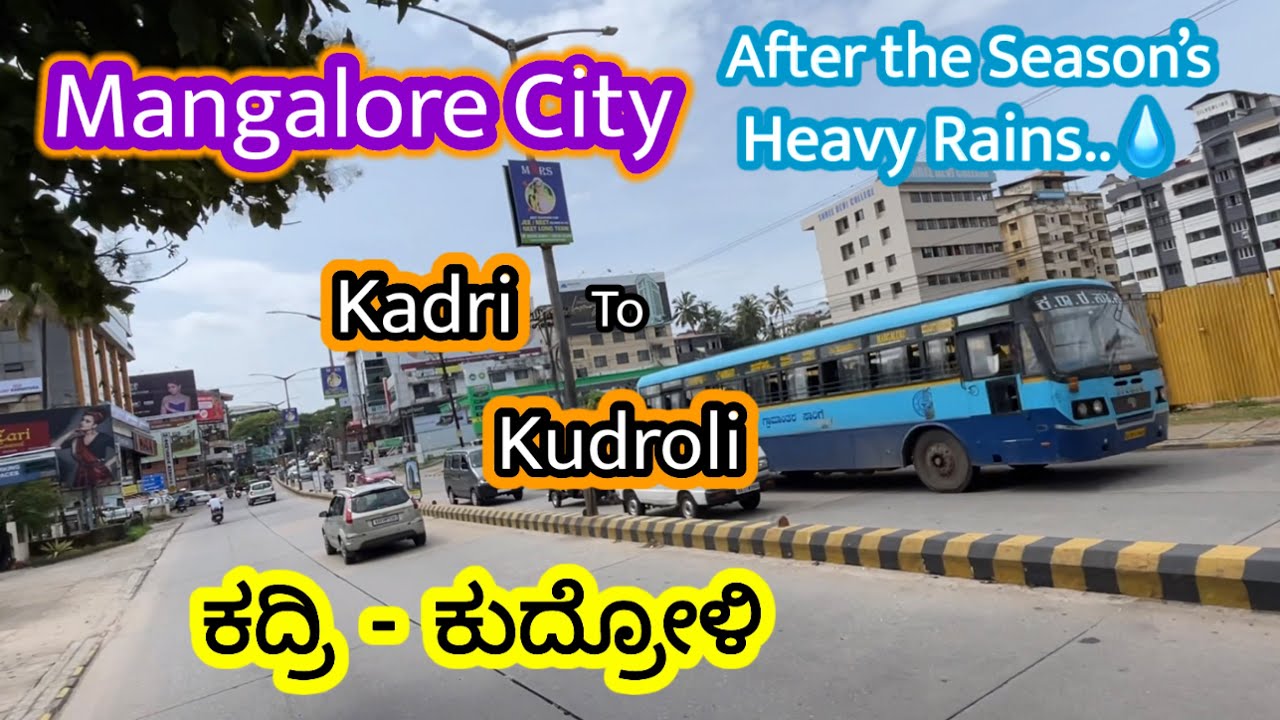 Mangalore City Tour - Kadri to Kudroli immediately after this season’s heavy rains
