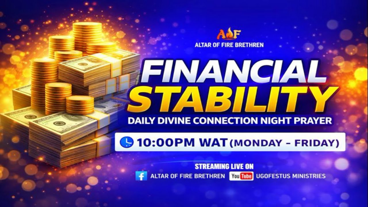 DAILY DIVINE CONNECTION NIGHT PRAYER || FINANCIAL STABILITY || 11/02/2026