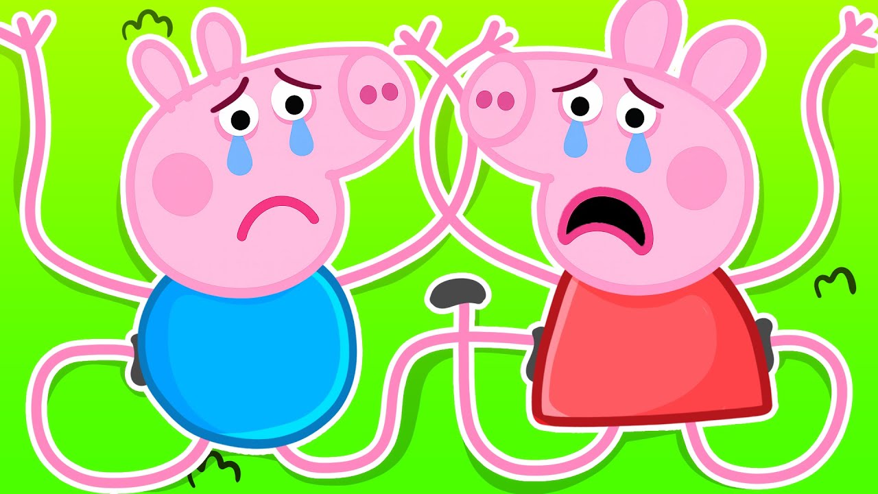 Peppa Pig & George Have NO BONES in Roblox!
