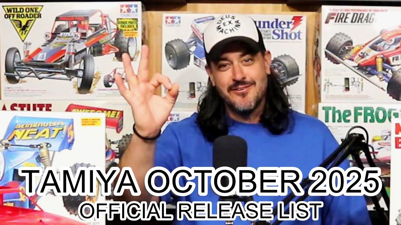 Tamiya official RC release list - October 2025