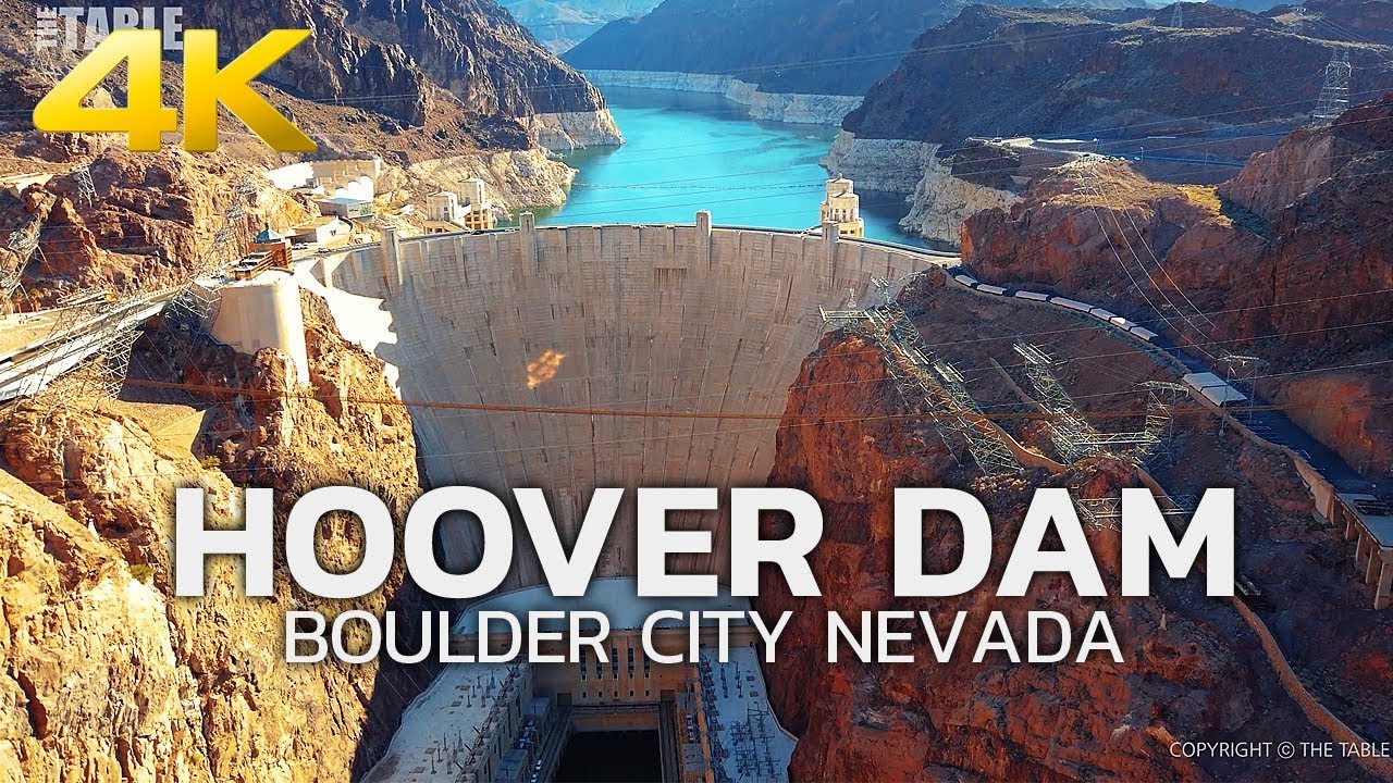 HOOVER DAM - USA, Nevada, Boulder City, Travel,  4K Ultra HD