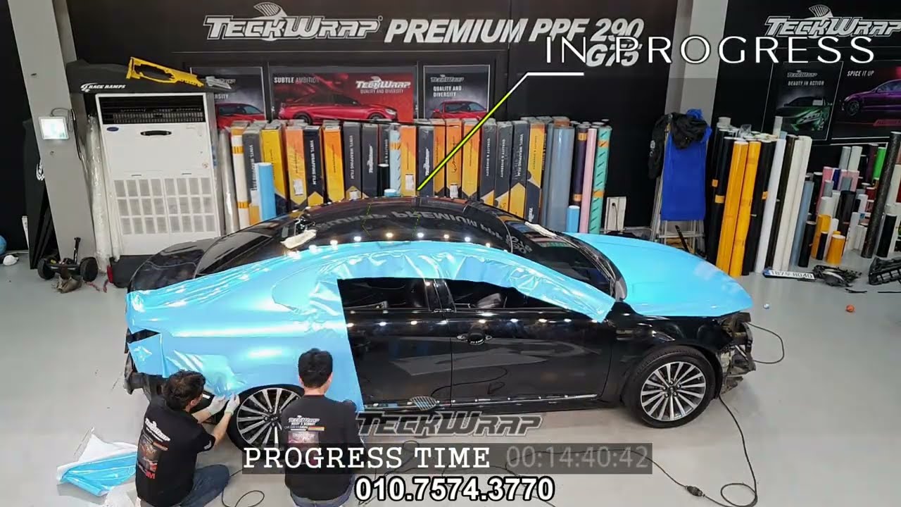 [Kia K7] Caribbean Blue (RB09-HD)