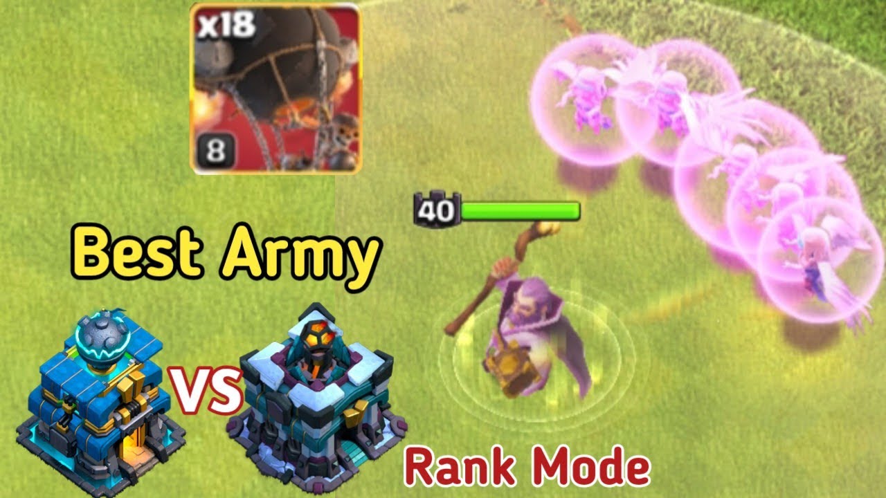 Best Th12 vs Th13 attack strategies Rank Mode 🔥