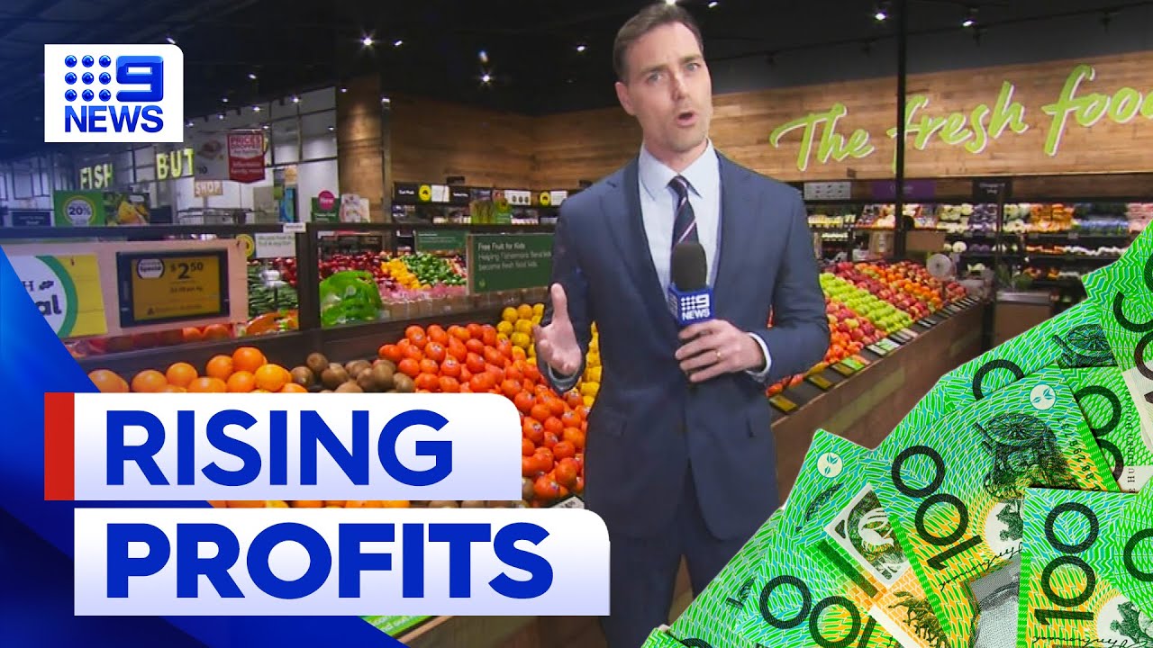 Woolworths records $1.6 billion profit amid cost-of-living crisis | 9 News Australia