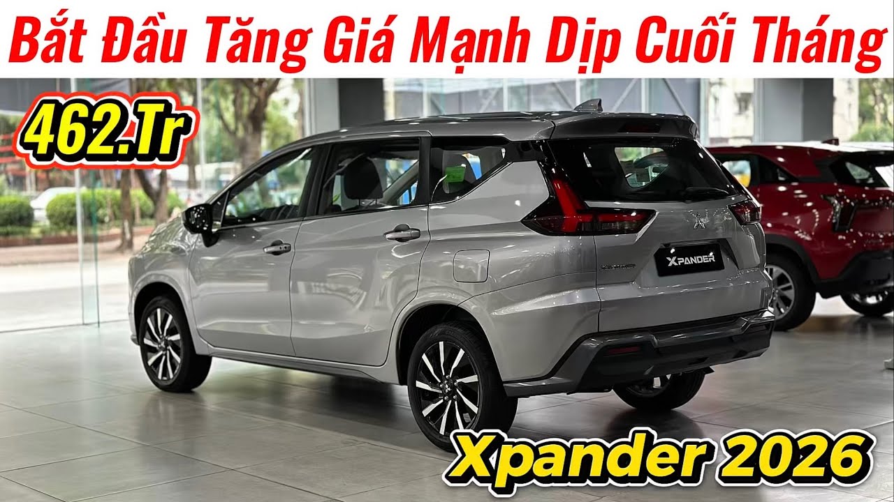 ✅Tăng Giá Bán Xpander 2026 Nhưng Lăn Bánh Khuyến Mại Vẫn Rẻ Hơn BRV và Veloz Cross | Giá Xe Việt
