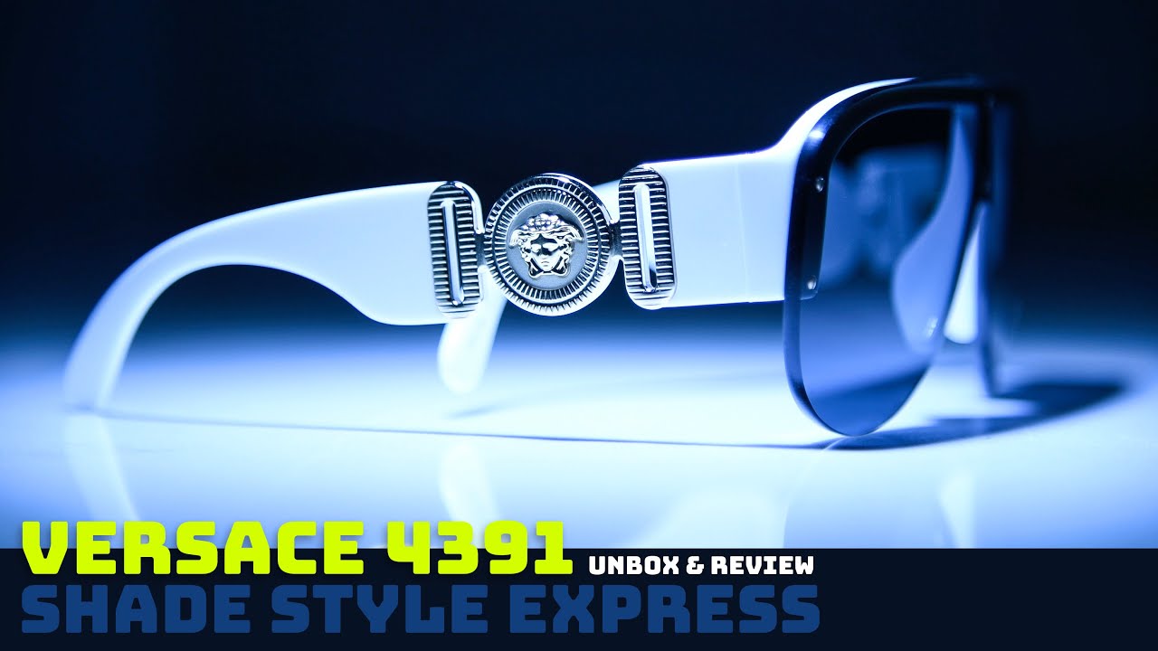 VERSACE sunglasses 4391 Unbox and review
