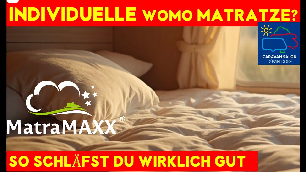 Standard-Matratzen? Vergiss es! 😳 Das ist der Gamechanger f&uuml;r Camper!