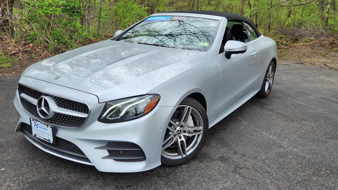 2019 Mercedes-Benz E450 Cabriolet POV Test Drive/Review