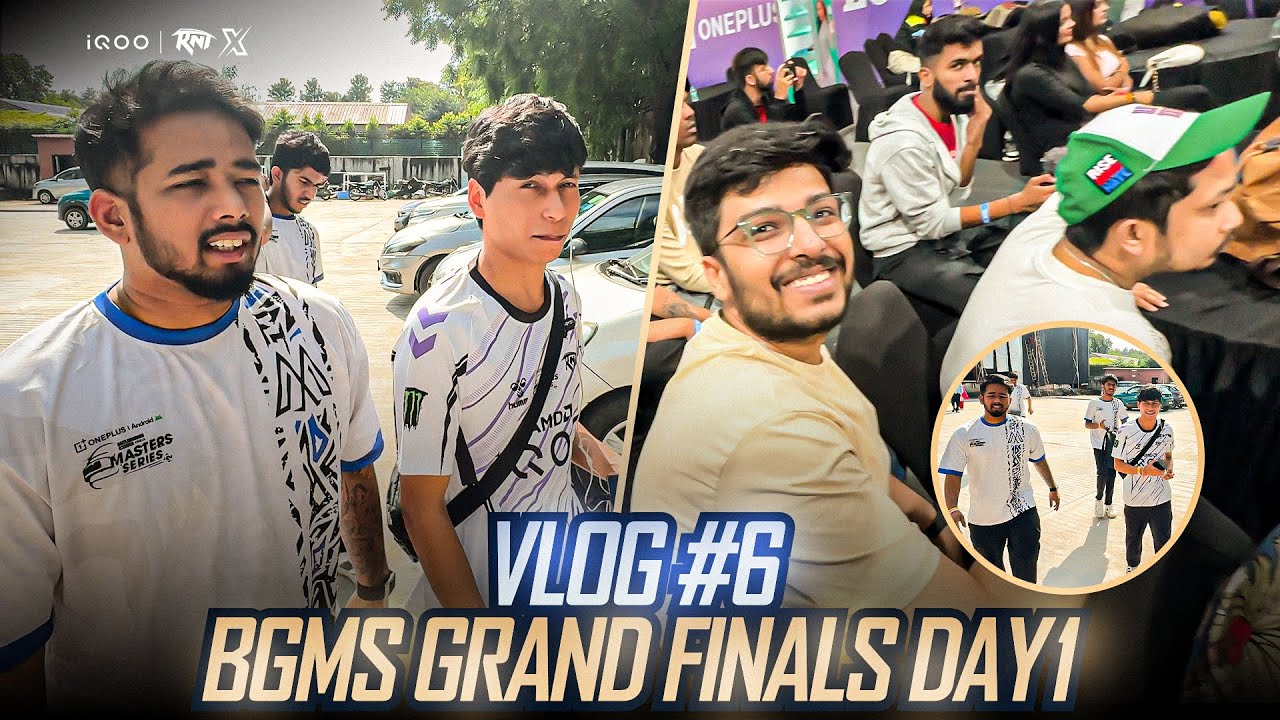 My First LAN Grand Finals with iQOORNTX | BGMS Vlog #6