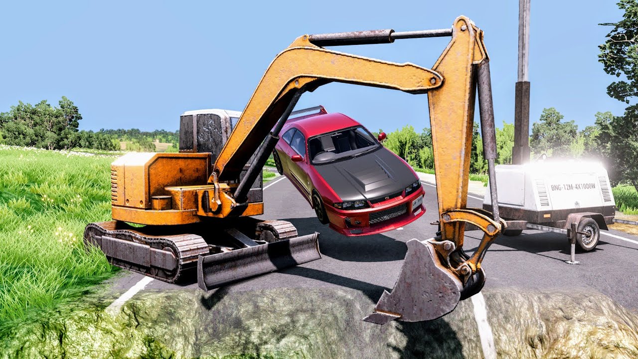 Overconfident Driver Crashes #8 - BeamNG Drive | CrashBoomPunk