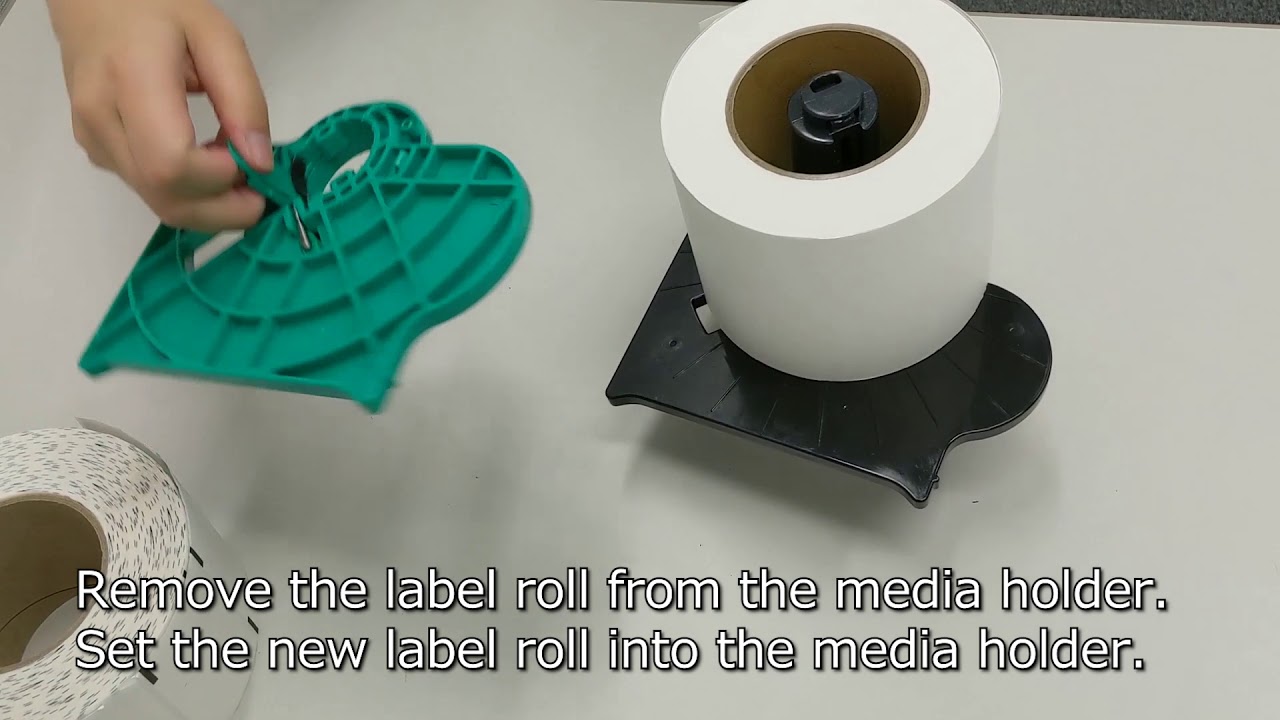 TOSHIBA BA410/BA420 Media Replacement