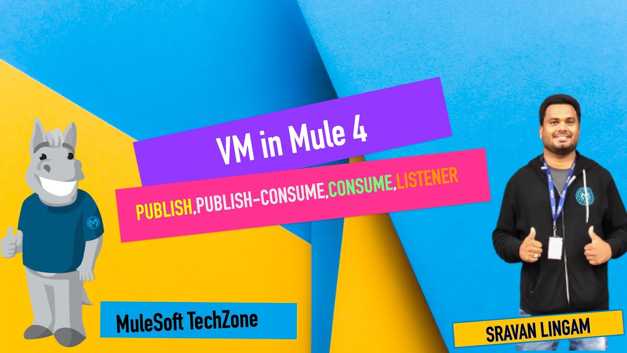 MULE 4 - VM CONNECTOR | PUBLISH | PUBLISH CONSUME | LISTENER | CONSUME OPERATIONS | VIRTUAL MACHINE