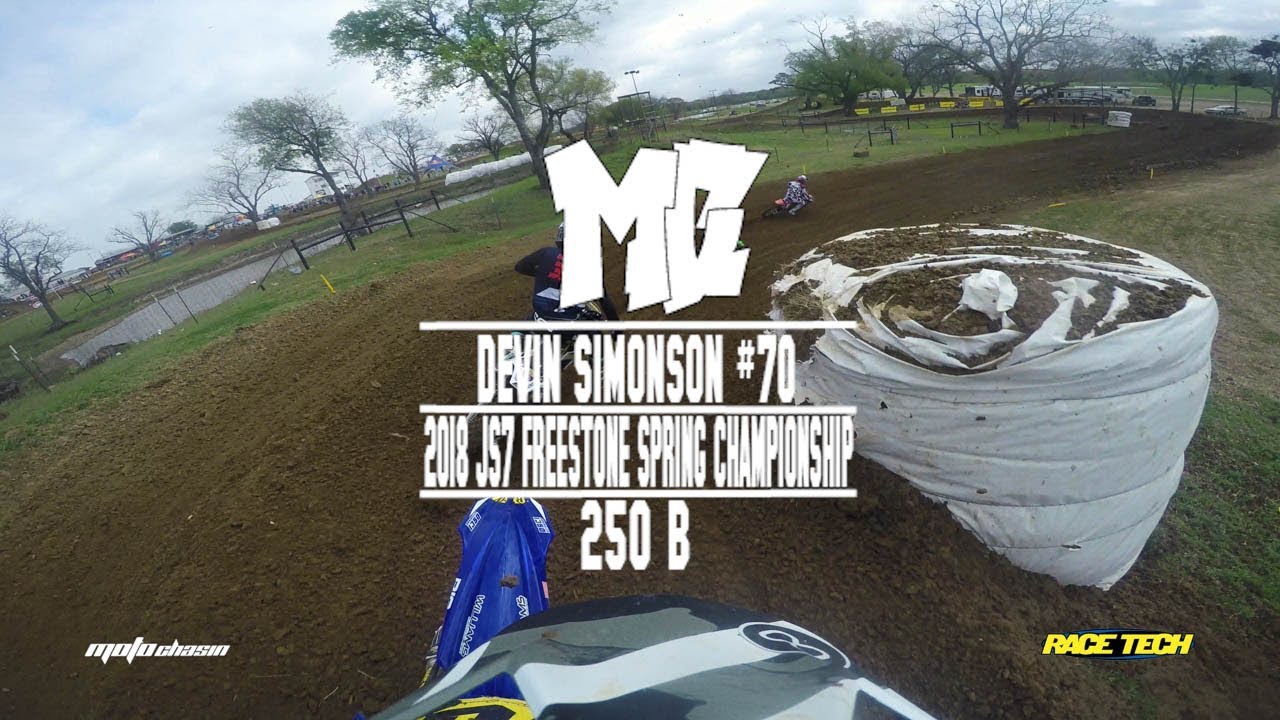 Devin Simonson's Crazy Ride at 2018 JS7 Spring Championship -MotoChasin