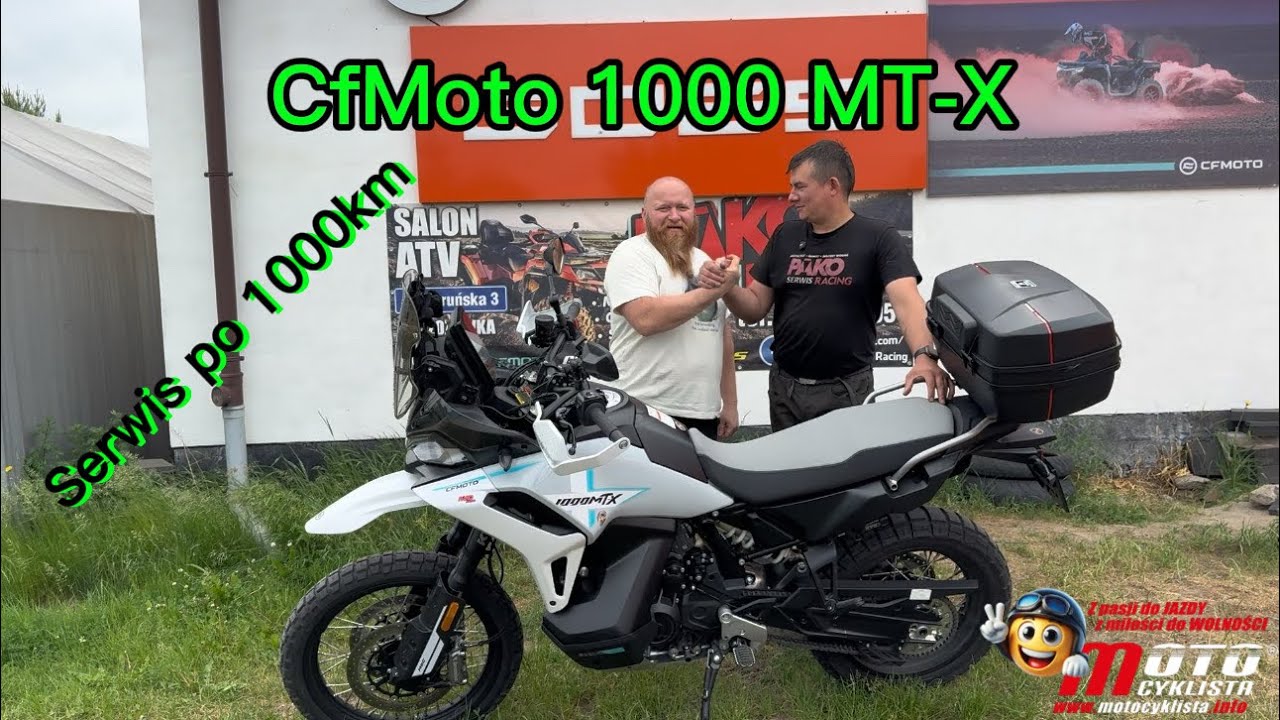 Pierwszy serwis po 1000 km &ndash; CFMOTO 1000 MT-X w Pako Racing
