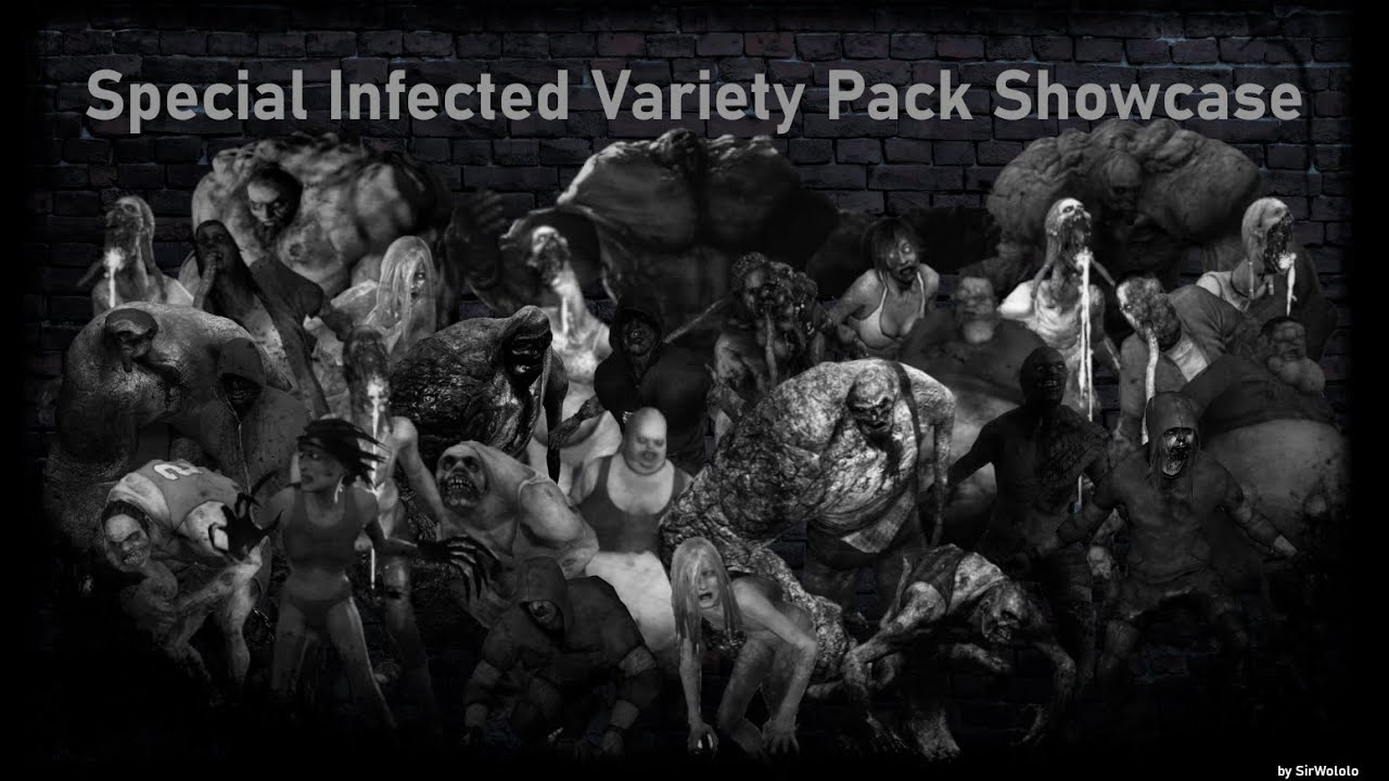 Special Infected Variety Packs Showcase