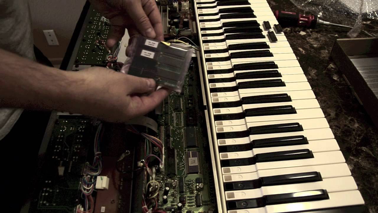 Yamaha DX7 SuperMAX Upgrade Installation