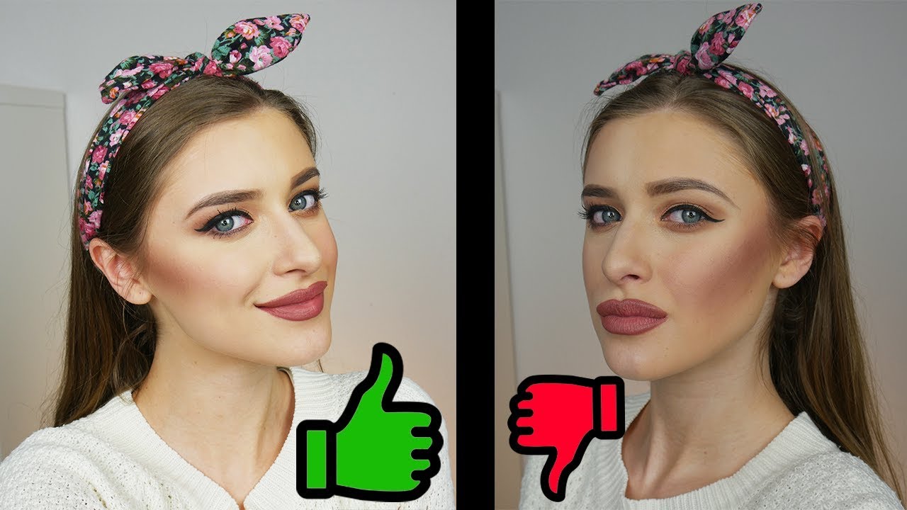 BŁĘDY W MAKIJAŻU 😖 | JAK SIĘ MALOWAĆ? 💄