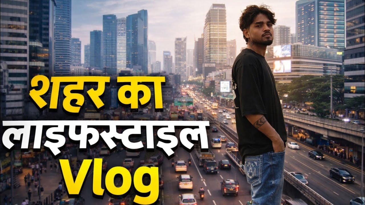 Shahar me Lifetime Vlog 😱// शहर में लोग कैसे रहते हे लाइफ स्टाइल vlog 