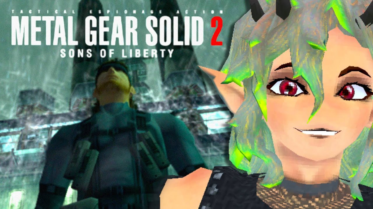 solid snake back at it again... for long right XD | METAL GEAR SOLID 2  - part 1