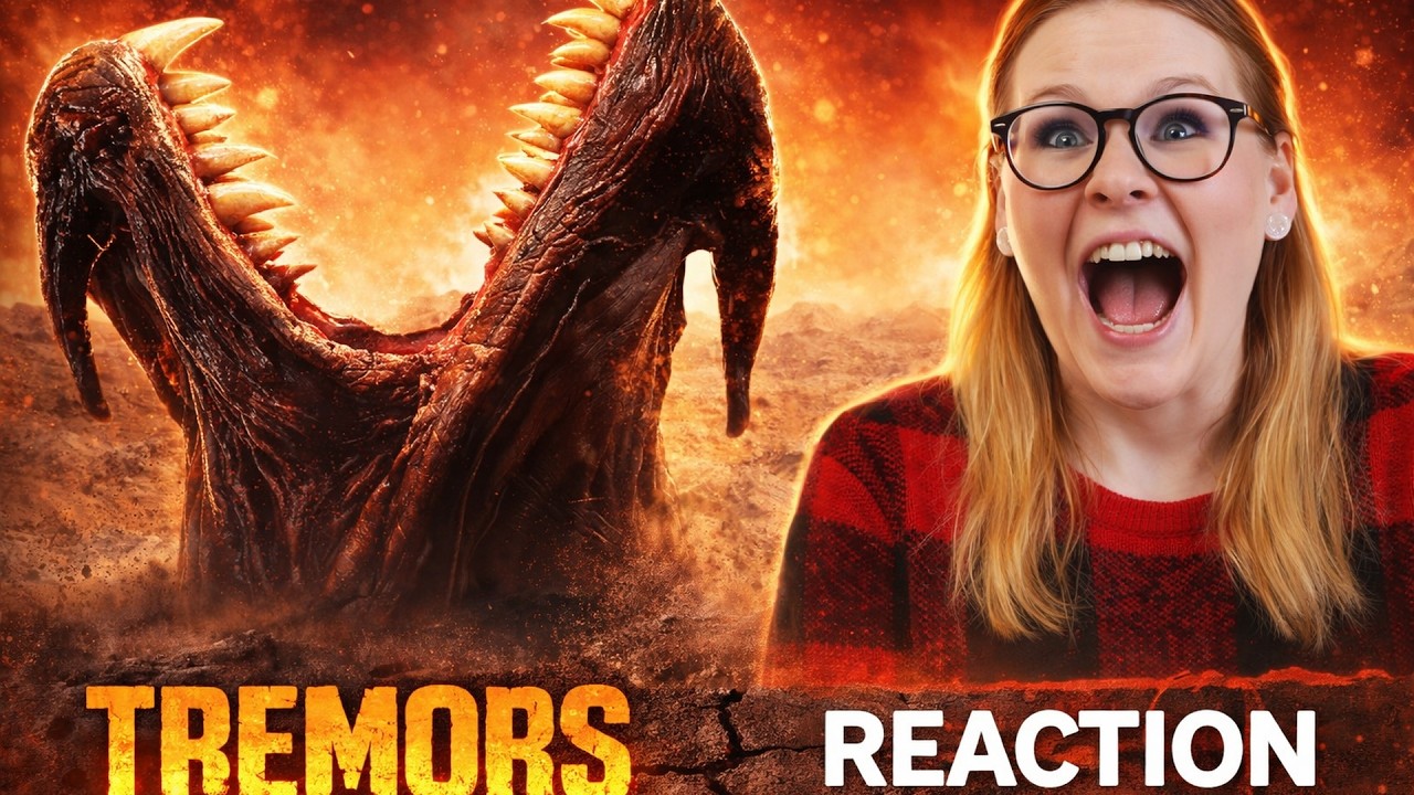 TREMORS (1990) MOVIE REACTION VIDEO AND REVIEW! FIRST TIME WATCHING!