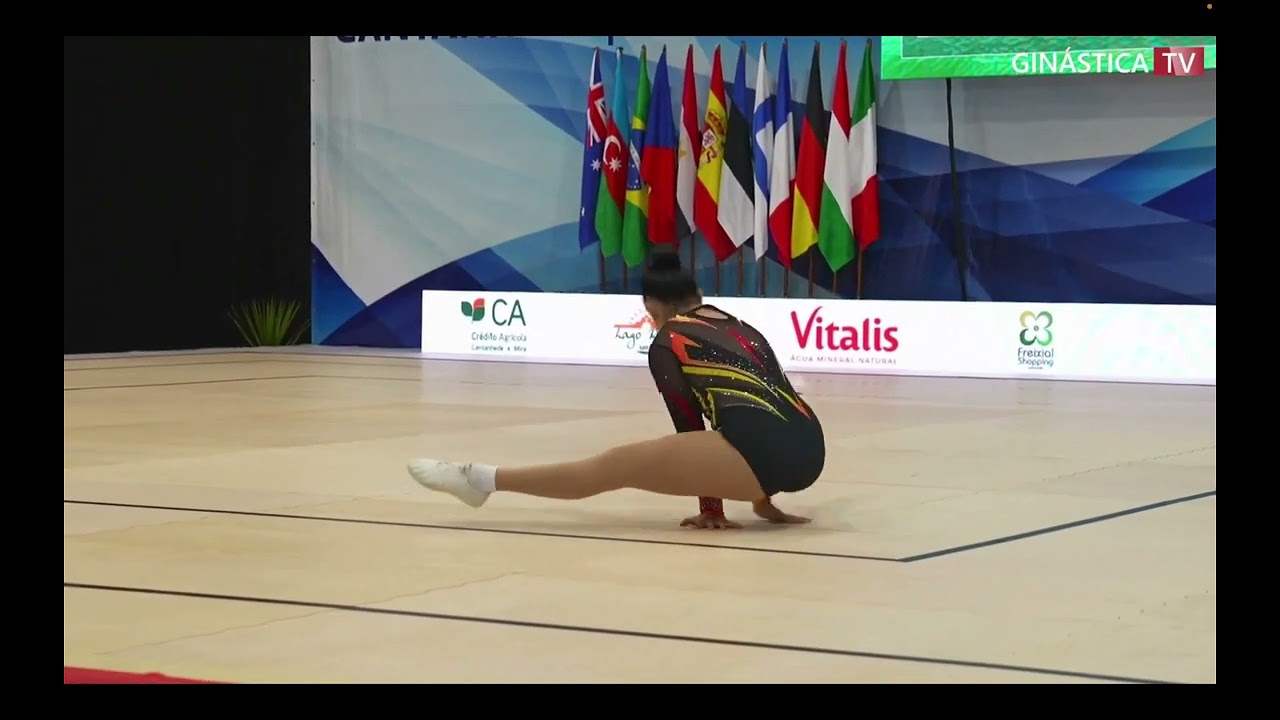 GONZALEZ Daniela (MEX) - JUNIOR IW qualifications  Aerobic gymnastic Fig open 2024, CANTANHEDE