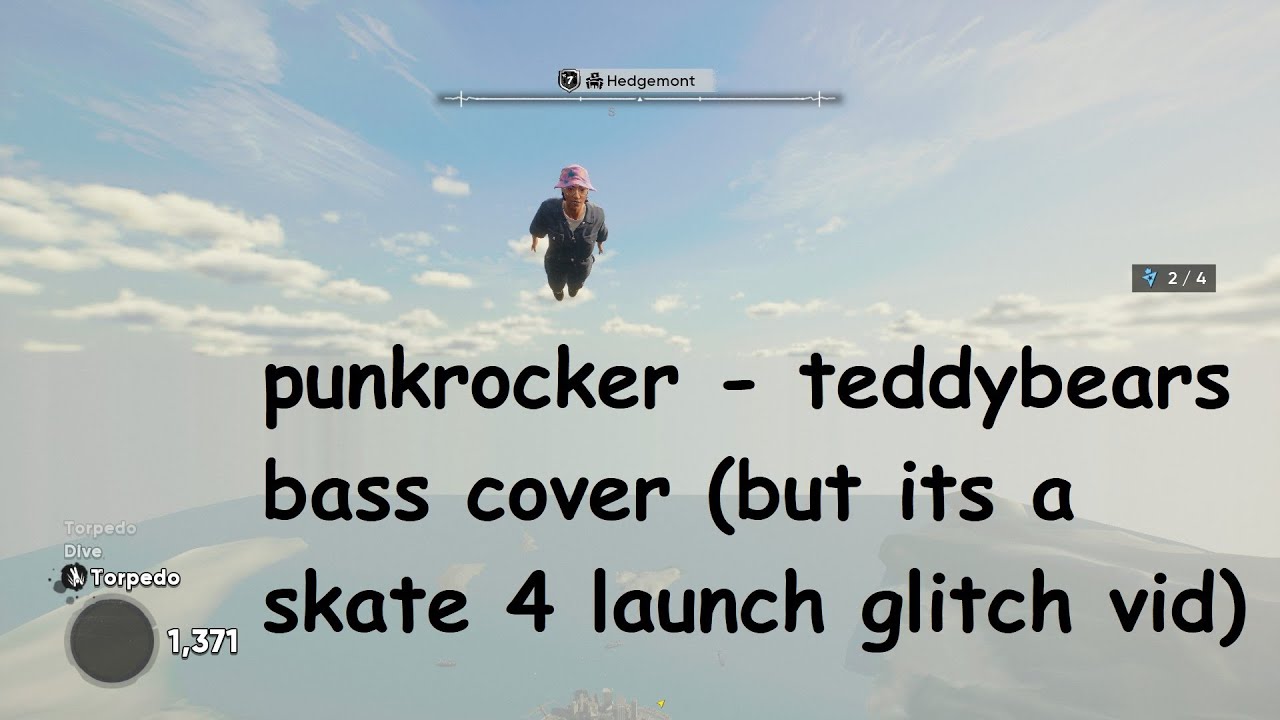 Punkrocker - Teddybears ft. Iggy Pop Bass Cover (Skate 4)