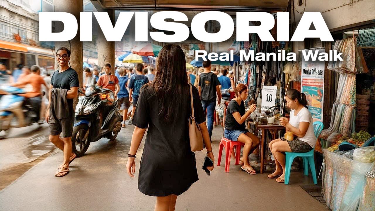 Walking DIVISORIA Manila Philippines a place that became FAMOUS due to Racial Segregation [4K HDR]