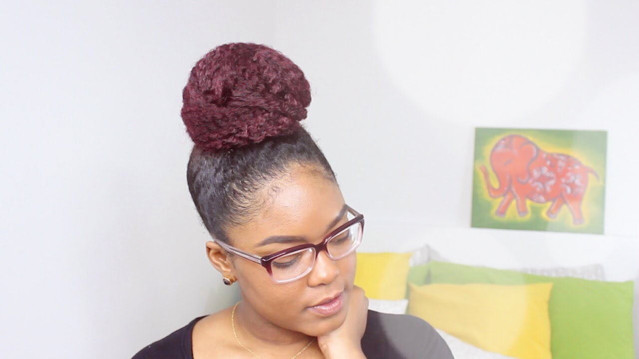 Natural Hair | The High Bun