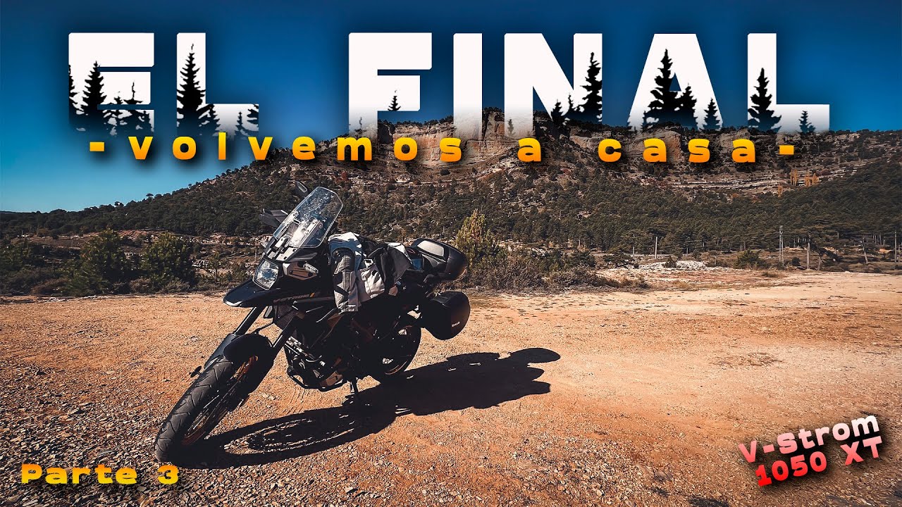 ▶️EL FINAL del VIAJE con IRENE 🗺((Visitando Albarracin y Cuenca en nuestra V Strom 1050 XT))