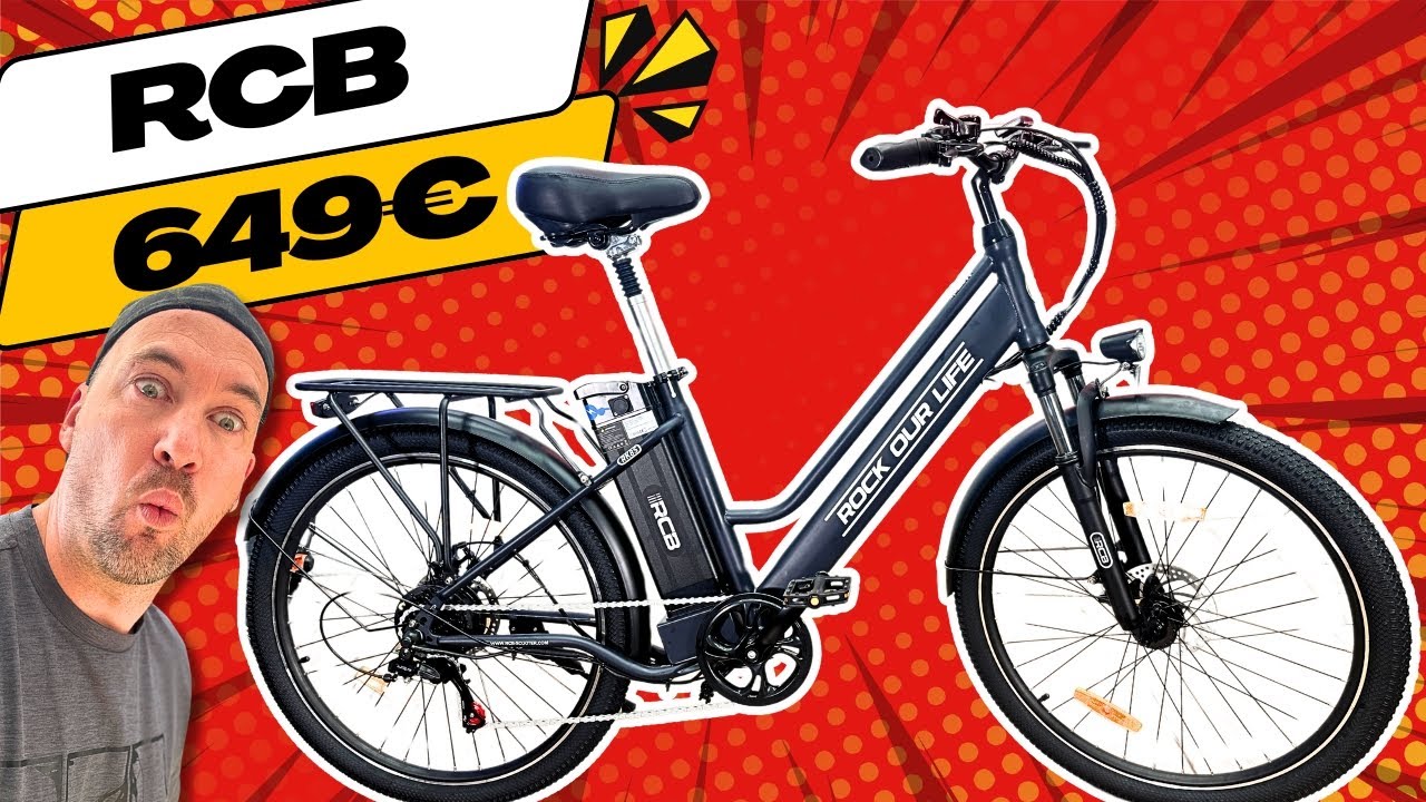 ⚡ Günstiges E-Bike von RCB ⚡ RCB RK8S im Unboxing - Was taugt das 649€ E-Bike von RCB? #ebike #rcb