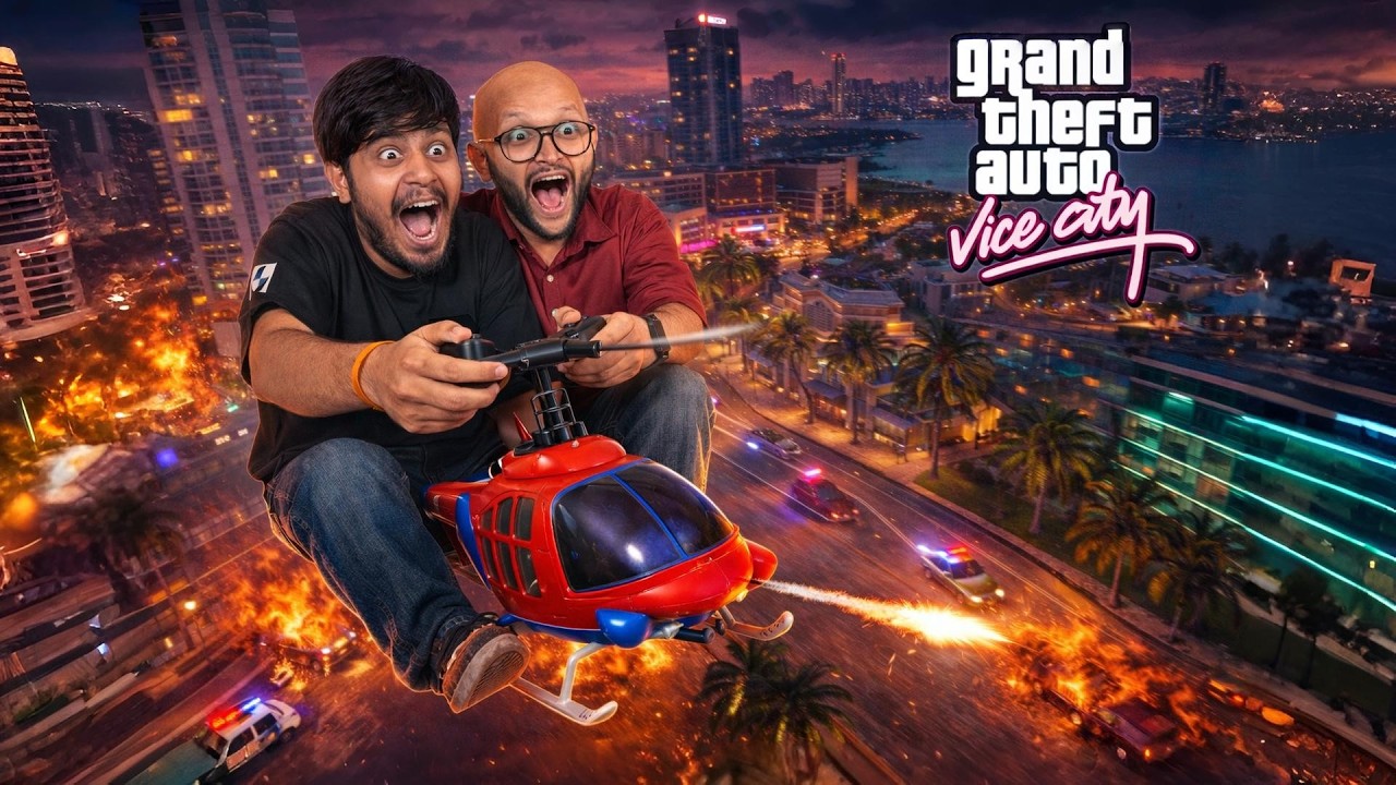 Double Trouble in RC Helicopter!! | Part 12 | GTA Vice City