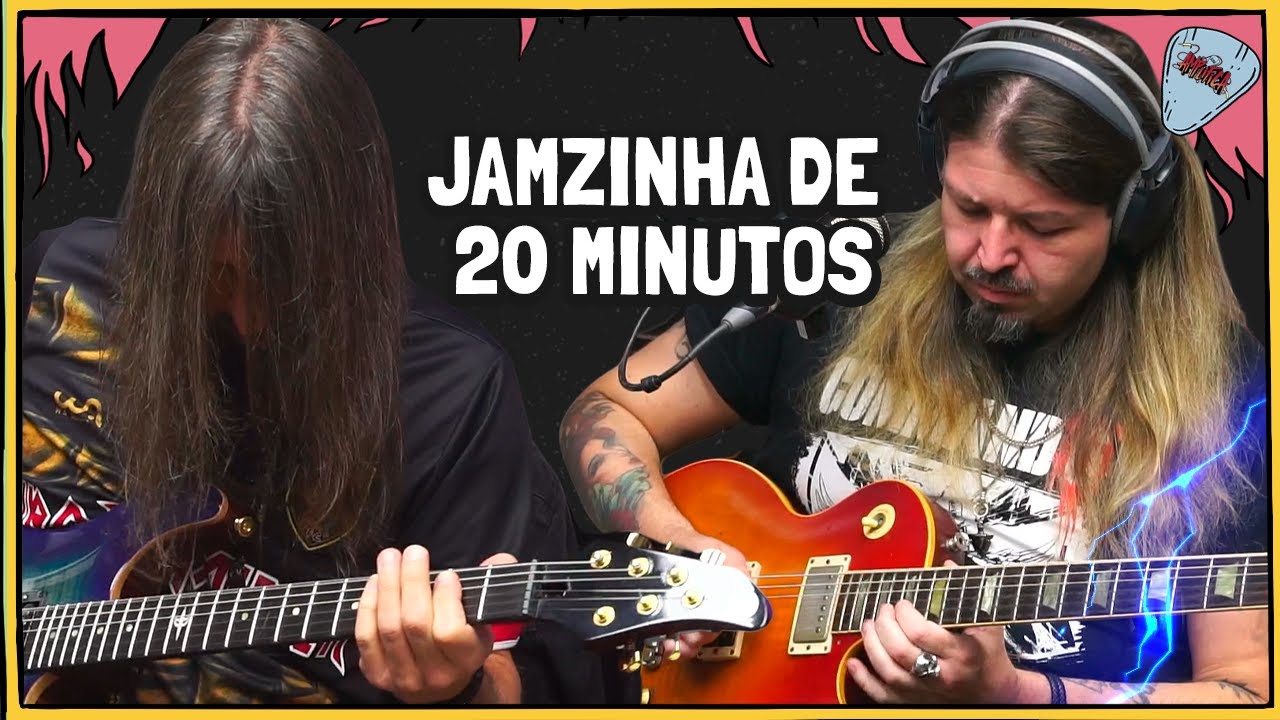 JAM de GUITARRAS com  RAFAEL BITTENCOURT e BRUNO LUIZ
