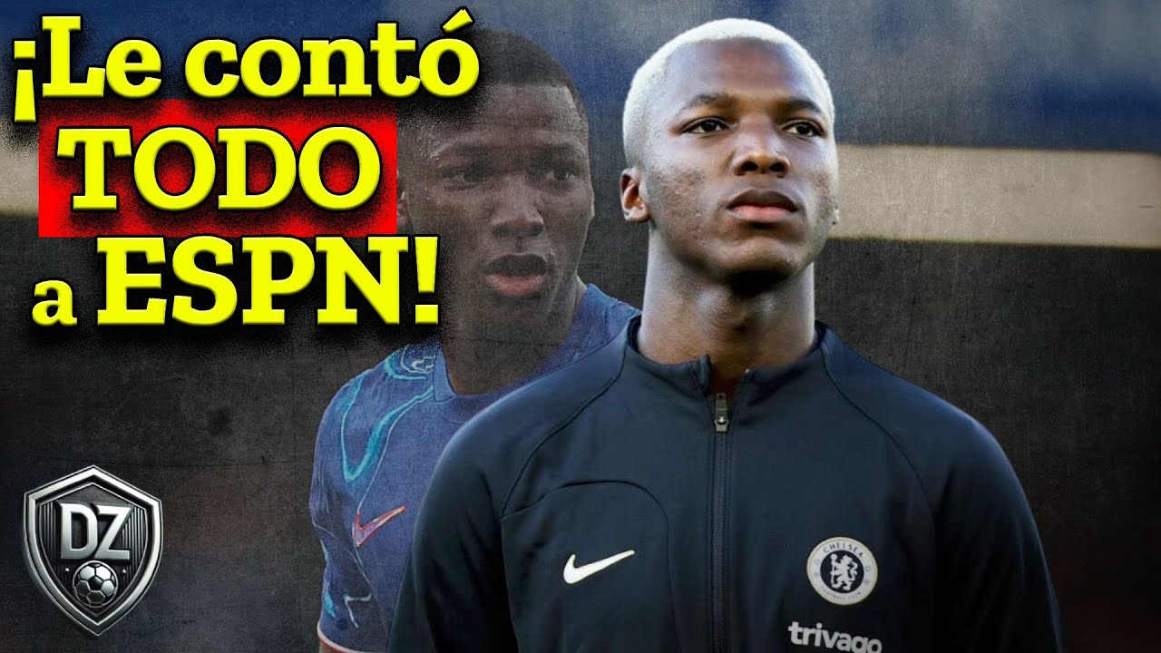 ESPN viajó millas para entrevistar a Moisés Caicedo! Entrevista se hace viral!