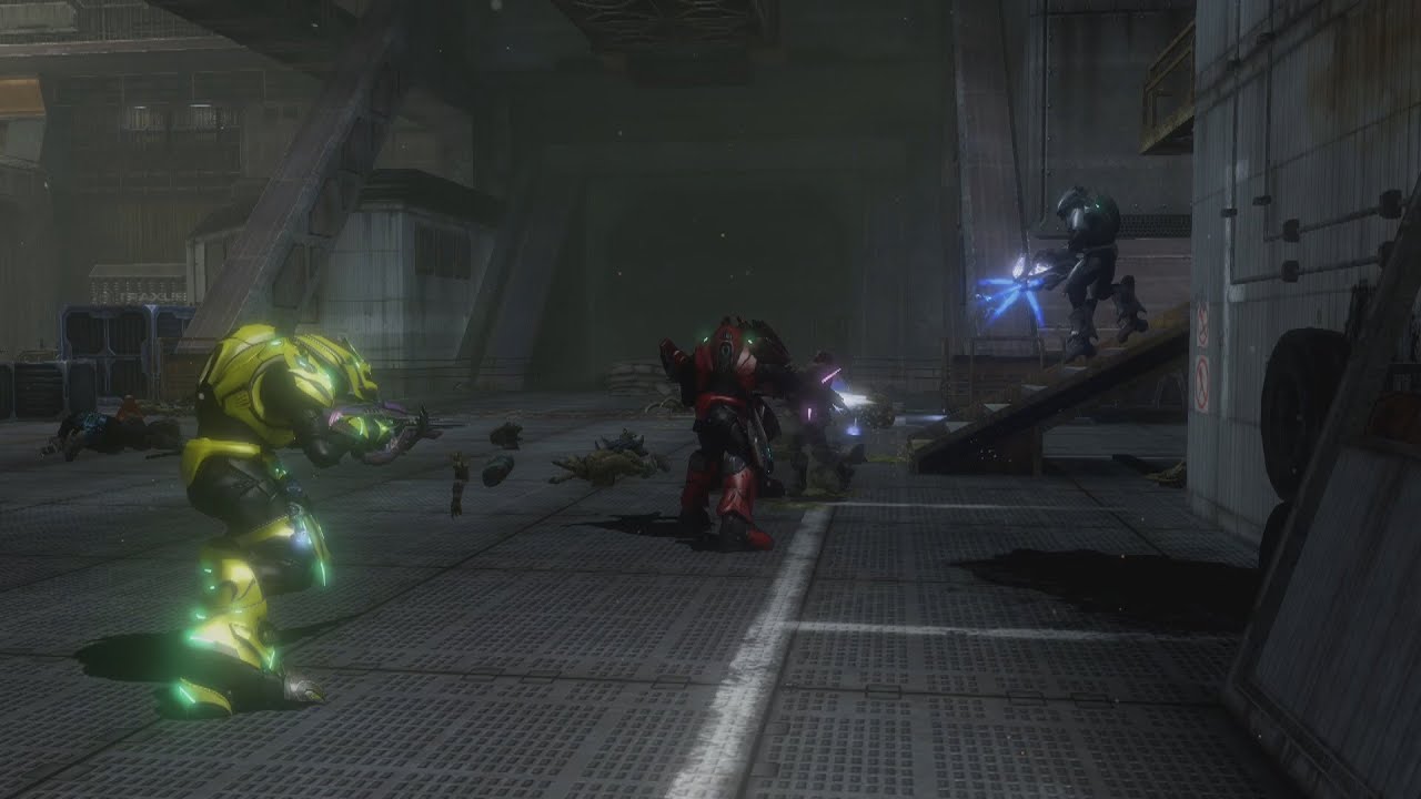 Halo 3 Floodgate 25 Elites Ai Battle