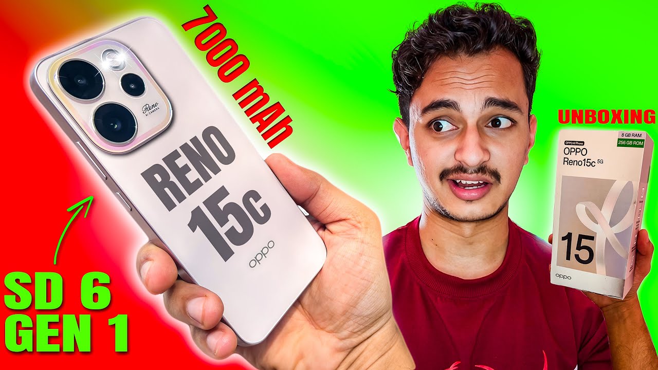 Oppo Reno 15C Unboxing & Full Review ⚡ Budget Reno King or Overhyped?